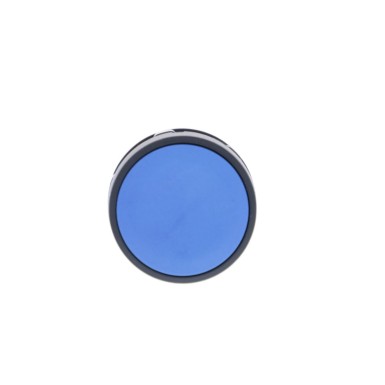 XB7NA65 - Monolithic push button, Harmony XB7, plastic, blue, 22mm, spring return, unmarked, 1NO+1NC - Schneider Electric - Monolithic push button, Harmony XB7, plastic, blue, 22mm, spring return, unmarked, 1NO+1NC - Schneider Electric - 1