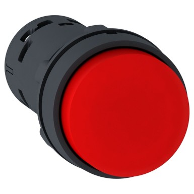 XB7NL42 - Push button, Harmony XB7, round red projecting, 22mm, spring return, 1NC, unmarked - Schneider Electric - Push button, Harmony XB7, round red projecting, 22mm, spring return, 1NC, unmarked - Schneider Electric - 0