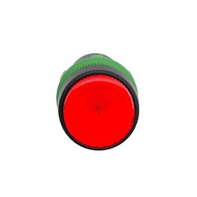 XB7NW34B2 - Monolithic illuminated push button, Harmony XB7, plastic, red, 22mm, integral LED, spring return, 24V AC DC, 1NC - Schneider Electric - Monolithic illuminated push button, Harmony XB7, plastic, red, 22mm, integral LED, spring return, 24V AC DC, 1NC - Schneider Electric - 3