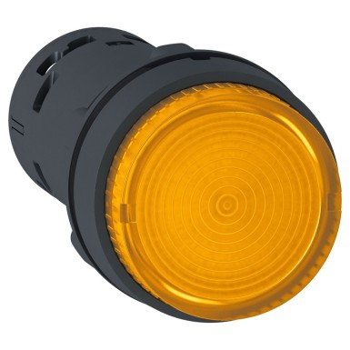 XB7NW35B1 - Monolithic illuminated push button, Harmony XB7, plastic, orange, 22mm, integral LED, spring return, 24V AC DC, 1NO - Schneider Electric - Monolithic illuminated push button, Harmony XB7, plastic, orange, 22mm, integral LED, spring return, 24V AC DC, 1NO - Schneider Electric - 0