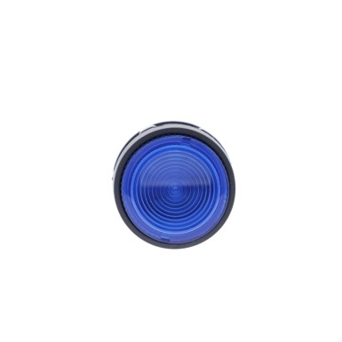 XB7NW36B1 - Monolithic illuminated push button, Harmony XB7, plastic, blue, 22mm, integral LED, spring return, 24V AC DC, 1NO - Schneider Electric - Monolithic illuminated push button, Harmony XB7, plastic, blue, 22mm, integral LED, spring return, 24V AC DC, 1NO - Schneider Electric - 1