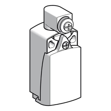XCKD2101G11 - Telemecanique - Limit switch, Limit switches XC Standard, XCKD, with rotary head w/o operating lever, 1NC+1 NO, snap, Pg11