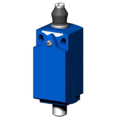 XCKD2111P16 - Telemecanique - Limit switch, Limit switches XC Standard, XCKD, metal end plunger with nitrile boot, 1NC+1 NO, snap, M16