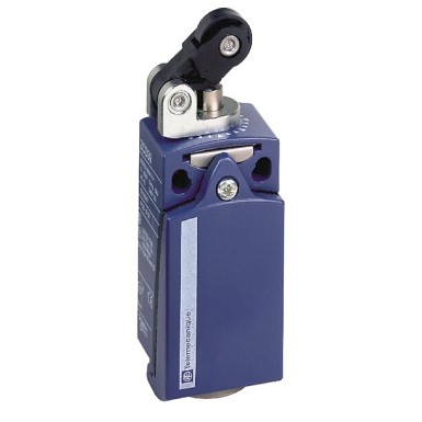 XCKD2118M1202TQ - Telemecanique - Limit switch, Limit switches XC Standard, XCKD, thermoplastic roller lever, 1NC+1 NO, snap, M12