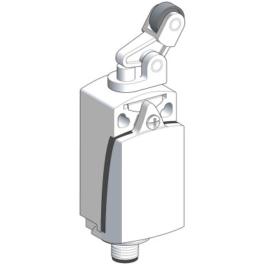 XCKD2127M12 - Limit switch, Limit switches XC Standard, XCKD, thermoplastic plastic roller lever plung. Ver, 1NC+1 NO, snap, M12 - Schneider Electric - Limit switch, Limit switches XC Standard, XCKD, thermoplastic plastic roller lever plung. Ver, 1NC+1 NO, snap, M12 - Schneider Electric - 0