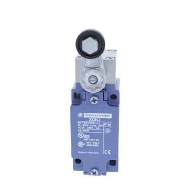 XCKJ10511H29 - Limit switch, Limit switches XC Standard, XCKJ, thermoplastic roller lever, 1NC+1 NO, snap action, M - Schneider Electric - Limit switch, Limit switches XC Standard, XCKJ, thermoplastic roller lever, 1NC+1 NO, snap action, M - Schneider Electric - 4