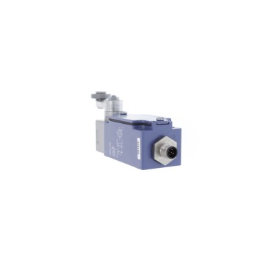 XCKJ10513D - Limit switch, Limit switches XC Standard, XCKJ, steel roller lever, 1NC+1 NO, snap action, M12 - Schneider Electric - Limit switch, Limit switches XC Standard, XCKJ, steel roller lever, 1NC+1 NO, snap action, M12 - Schneider Electric - 1