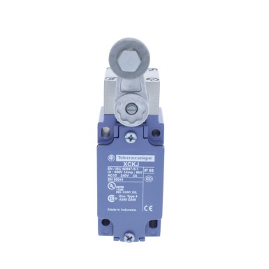 XCKJ10513H29 - Limit switch, Limit switches XC Standard, XCKJ, steel roller lever, 1NC+1 NO, snap action, M20 - Schneider Electric - Limit switch, Limit switches XC Standard, XCKJ, steel roller lever, 1NC+1 NO, snap action, M20 - Schneider Electric - 3