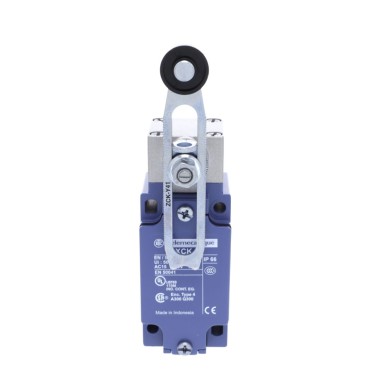 XCKJ10541H29 - Limit switch, XC Standard, XCKJ, thermoplastic plastic roller lever var. length, 1NC+1 NO, snap, M20 - Schneider Electric - Limit switch, XC Standard, XCKJ, thermoplastic plastic roller lever var. length, 1NC+1 NO, snap, M20 - Schneider Electric - 3