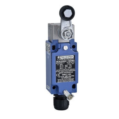 XCKJ390511H29EX - Limit switch, Limit switches XC Standard, XCKJ, roller lever, 2NC + NO, ATEX/IECEx - Schneider Electric - Limit switch, Limit switches XC Standard, XCKJ, roller lever, 2NC + NO, ATEX/IECEx - Schneider Electric - 0