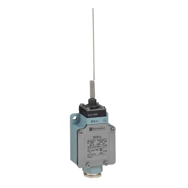 XCKL106 - Limit switch, Limit switches XC Standard, XCKL, cats whisker, 1NC+1 NO, snap action, Cable gland - Schneider Electric - Limit switch, Limit switches XC Standard, XCKL, cats whisker, 1NC+1 NO, snap action, Cable gland - Schneider Electric - 0