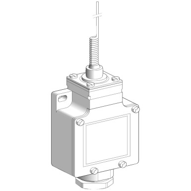 XCKL106H7 - Limit switch, Limit switches XC Standard, XCKL, cats whisker, 1NC+1 NO, snap action, 1/2NPT - Schneider Electric - Limit switch, Limit switches XC Standard, XCKL, cats whisker, 1NC+1 NO, snap action, 1/2NPT - Schneider Electric - 0