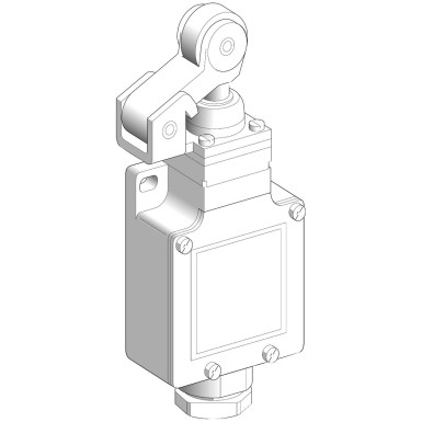 XCKL121H7 - Limit switch, Limit switches XC Standard, XCKL, thermoplastic roller lever plunger, 1NC+1 NO, snap, 1/2NPT - Schneider Electric - Limit switch, Limit switches XC Standard, XCKL, thermoplastic roller lever plunger, 1NC+1 NO, snap, 1/2NPT - Schneider Electric - 0