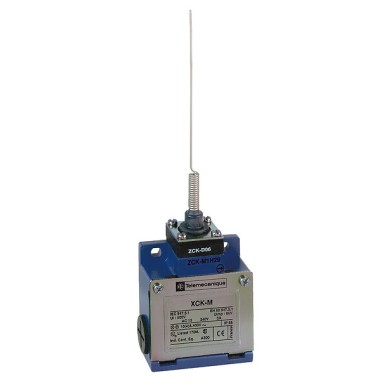 XCKM106 - Telemecanique - Limit switch, Limit switches XC Standard, XCKM, cats whisker, 1NC+1 NO, snap action, Pg11