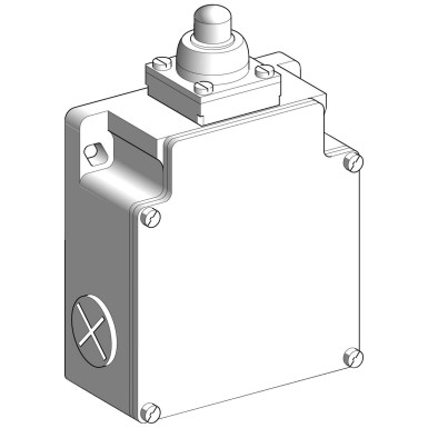 XCKML110 - Limit switch, Limit switches XC Standard, XCKML, metal end plunger, 2x(1NC+1NO), snap action, Pg13 - Schneider Electric - Limit switch, Limit switches XC Standard, XCKML, metal end plunger, 2x(1NC+1NO), snap action, Pg13 - Schneider Electric - 0