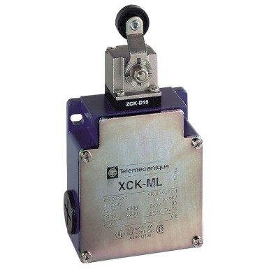 XCKML115 - Limit switch, Limit switches XC Standard, XCKML, thermoplastic roller lever, 2x(1NC+1NO), snap, Pg13 - Schneider Electric - Limit switch, Limit switches XC Standard, XCKML, thermoplastic roller lever, 2x(1NC+1NO), snap, Pg13 - Schneider Electric - 0