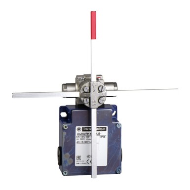 XCKMR44D2H29 - Telemecanique - Limit switch, Limit switches XC Standard, XCKMR, reverse head stay put crossed rods, 2x(NC+NO), slow, M20