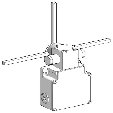 XCKMR54D2H29 - Limit switch, Limit switches XC Standard, XCKMR, reverse head stay put crossed rods, 2x(2 NC), slow, M20 - Schneider Electric - Limit switch, Limit switches XC Standard, XCKMR, reverse head stay put crossed rods, 2x(2 NC), slow, M20 - Schneider Electric - 0