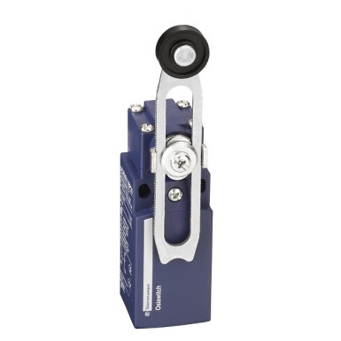 XCKN2145P20C - Telemecanique - Limit switch, Limit switches XC Standard, XCKN, thermoplastic plastic roller lever var.length, 1NC+1 NO, snap, M20