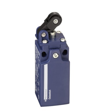 XCKN2721P20 - Telemecanique - Limit switch, Limit switches XC Standard, XCKN, thermoplastic plastic roller lever plung. Hor, 2NC, slow, M20