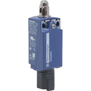 XCKP2102D44 - Limit switch, Limit switches XC Standard, l.switch XCKP steel roller plunger 1NC+1 NO snap Deutsch connector - Schneider Electric - Limit switch, Limit switches XC Standard, l.switch XCKP steel roller plunger 1NC+1 NO snap Deutsch connector - Schneider Electric - 0