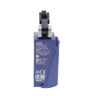 XCKP2121G11 - Limit switch, Limit switches XC Standard, XCKP, thermoplastic plastic roller lever plung. Hor, 1NC+1 NO, snap, Pg11 - Schneider Electric - Limit switch, Limit switches XC Standard, XCKP, thermoplastic plastic roller lever plung. Hor, 1NC+1 NO, snap, Pg11 - Schneider Electric - 2