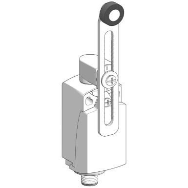 XCKP2145M12 - Limit switch, Limit switches XC Standard, XCKP, thermoplastic plastic roller lever var.length, 1NC+1 NO, snap, M12 - Schneider Electric - Limit switch, Limit switches XC Standard, XCKP, thermoplastic plastic roller lever var.length, 1NC+1 NO, snap, M12 - Schneider Electric - 0