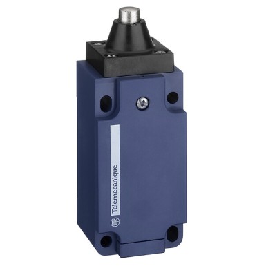 XCKS101H7 - Telemecanique - Limit switch, Limit switches XC Standard, XCKS, metal end plunger, 1NC+1 NO, snap, 1/2NPT