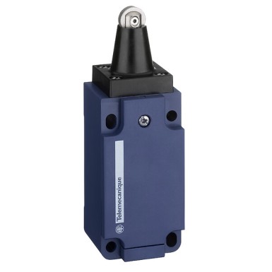 XCKS102 - Telemecanique - Limit switch, Limit switches XC Standard, XCKS, steel roller plunger, 1NC+1 NO, snap action, Pg13