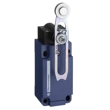 XCKS543H29 - Telemecanique - Limit switch, Limit switches XC Standard, XCKS adjustable steel roller lever 1 NC and 1 NO