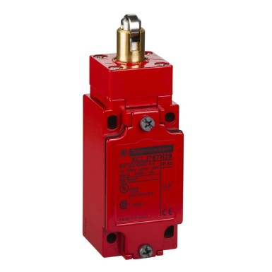 XCLJ167 - Limit switch, Limit switches XC Standard, XCLJ, red body steel, roller plunger, NC and NC snap contacts - Schneider Electric - Limit switch, Limit switches XC Standard, XCLJ, red body steel, roller plunger, NC and NC snap contacts - Schneider Electric - 0