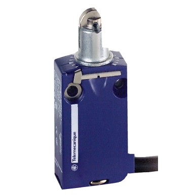 XCMD2103L1 - Telemecanique - Limit switch, Limit switches XC Standard, XCM D, 1 NO + 1NC, spring return roller plunger