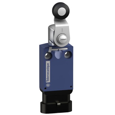 XCMD2115AM4 - Telemecanique - Limit switch, Limit switches XC Standard, XCMD, plastic lever, 1NC+1 NO, snap, AMP 4P