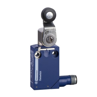 XCMD2115C12 - Limit switch, Limit switches XC Standard, XCMD, thermoplastic roller lever, 1NC+1 NO, snap, M12 - Schneider Electric - Limit switch, Limit switches XC Standard, XCMD, thermoplastic roller lever, 1NC+1 NO, snap, M12 - Schneider Electric - 0