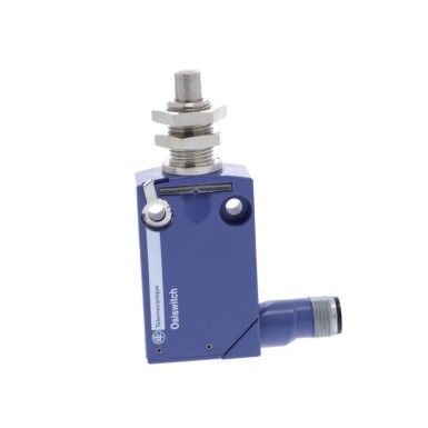 XCMD21F0M12 - Limit switch, Limit switches XC Standard, XCMD, M12 metal end plunger, 1C/O, snap, M12 - Schneider Electric - Limit switch, Limit switches XC Standard, XCMD, M12 metal end plunger, 1C/O, snap, M12 - Schneider Electric - 2