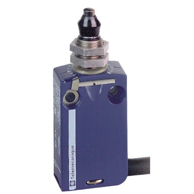 XCMD25G1L1 - Telemecanique - Limit switch XCMD - M16 booted nitrile end plunger - 1NC+1NO - slow - 1 m