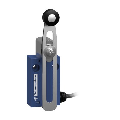 XCMH2145L2 - Telemecanique - XCMH Limit Switches Miniature Plastic Variable Length Metal Roller Lever NC + NO Snap L2