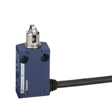 XCMN2103L2 - Limit switch, Limit switches XC Standard, XCMN, steel roller plunger, 1NC+1 NO, snap, 2 m - Schneider Electric - Limit switch, Limit switches XC Standard, XCMN, steel roller plunger, 1NC+1 NO, snap, 2 m - Schneider Electric - 0