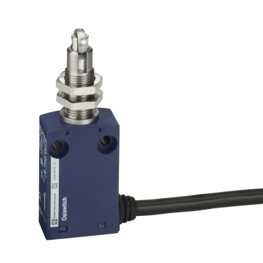 XCMN21F3L1 - Limit switch, Limit switches XC Standard, XCMN, M12 steel roller plunger, 1NC+1 NO, snap, 1 m - Schneider Electric - Limit switch, Limit switches XC Standard, XCMN, M12 steel roller plunger, 1NC+1 NO, snap, 1 m - Schneider Electric - 0