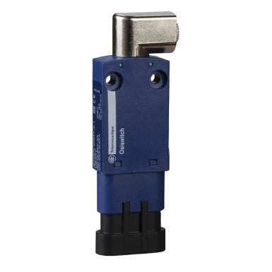 XCMN21T02SB7 - Telemecanique - Limit switch, Limit switches XC Standard, XCMN, M12 metal end plunger, 1NC+1 NO, snap, 2 m