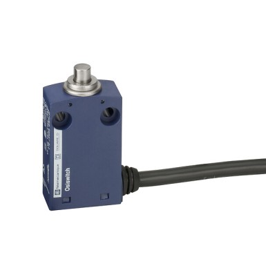 XCMN2910L3 - Telemecanique - Limit switch, Limit switches XC Standard, XCMN, metal end plunger, 2NC, snap, 3 m