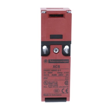 XCSPA491 - Safety switch, Telemecanique Safety switches XCS, plastic XCSPA, 2 NC + 1 NO, snap action, 1 entry tapped Pg 11 - Schneider Electric - Safety switch, Telemecanique Safety switches XCS, plastic XCSPA, 2 NC + 1 NO, snap action, 1 entry tapped Pg 11 - Schneider Electric - 3