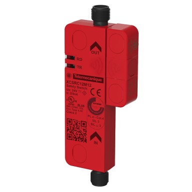 XCSRC12M12 - Preventa RFID safety switch, Telemecanique Safety switches XCS - Telemecanique - Preventa RFID safety switch, Telemecanique Safety switches XCS, contactless Daisy Chain model, Unique pairing - Telemecanique - 0