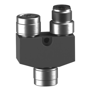 XCSRZY2 - Splitter connector M12, 8-5-5 poles - Telemecanique - Splitter connector M12, 8-5-5 poles, Female-Male-Female, following in daisy chain - Telemecanique - 0