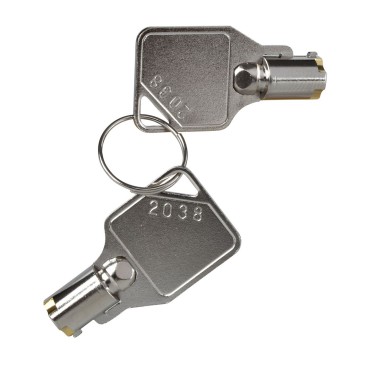 XCSZ25 - Telemecanique Safety switches XCS, keys for interlock forced opening device, for metal switch - Schneider Electric - Telemecanique Safety switches XCS, keys for interlock forced opening device, for metal switch - Schneider Electric - 0