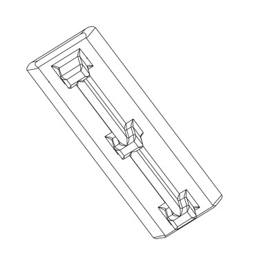 XCSZ27 - Telemecanique Safety switches XCS, blanking plugs for operating head slot, for metal switch - Schneider Electric - Telemecanique Safety switches XCS, blanking plugs for operating head slot, for metal switch - Schneider Electric - 0