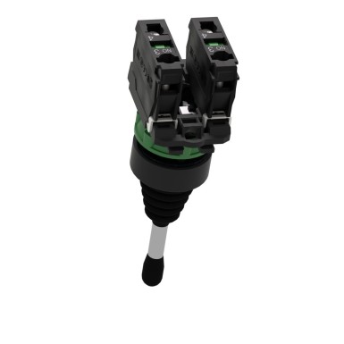 XD5PA12 - Joystick controller, Harmony XB5, 22mm, 2 direction, stay put, 1NO per direction - Schneider Electric - Joystick controller, Harmony XB5, 22mm, 2 direction, stay put, 1NO per direction - Schneider Electric - 2