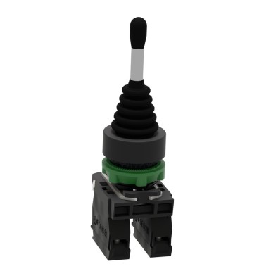 XD5PA12 - Joystick controller, Harmony XB5, 22mm, 2 direction, stay put, 1NO per direction - Schneider Electric - Joystick controller, Harmony XB5, 22mm, 2 direction, stay put, 1NO per direction - Schneider Electric - 5