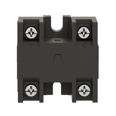 XESB2011 - Harmony XAC, Single contact block, spring return, front mounting, single speed C/O for XACB91** oper - Schneider Electric - Harmony XAC, Single contact block, spring return, front mounting, single speed C/O for XACB91** oper - Schneider Electric - 5