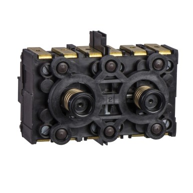 XESD2241 - Contact block, Harmony XAC, double contact, spring return, single speed, front mounting, snap action, 3NO + 1NO - Schneider Electric - Contact block, Harmony XAC, double contact, spring return, single speed, front mounting, snap action, 3NO + 1NO - Schneider Electric - 0